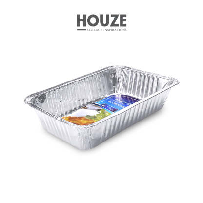 HOUZE - Aluminium Foil Tray (Set of 4) - 220x158x50mm