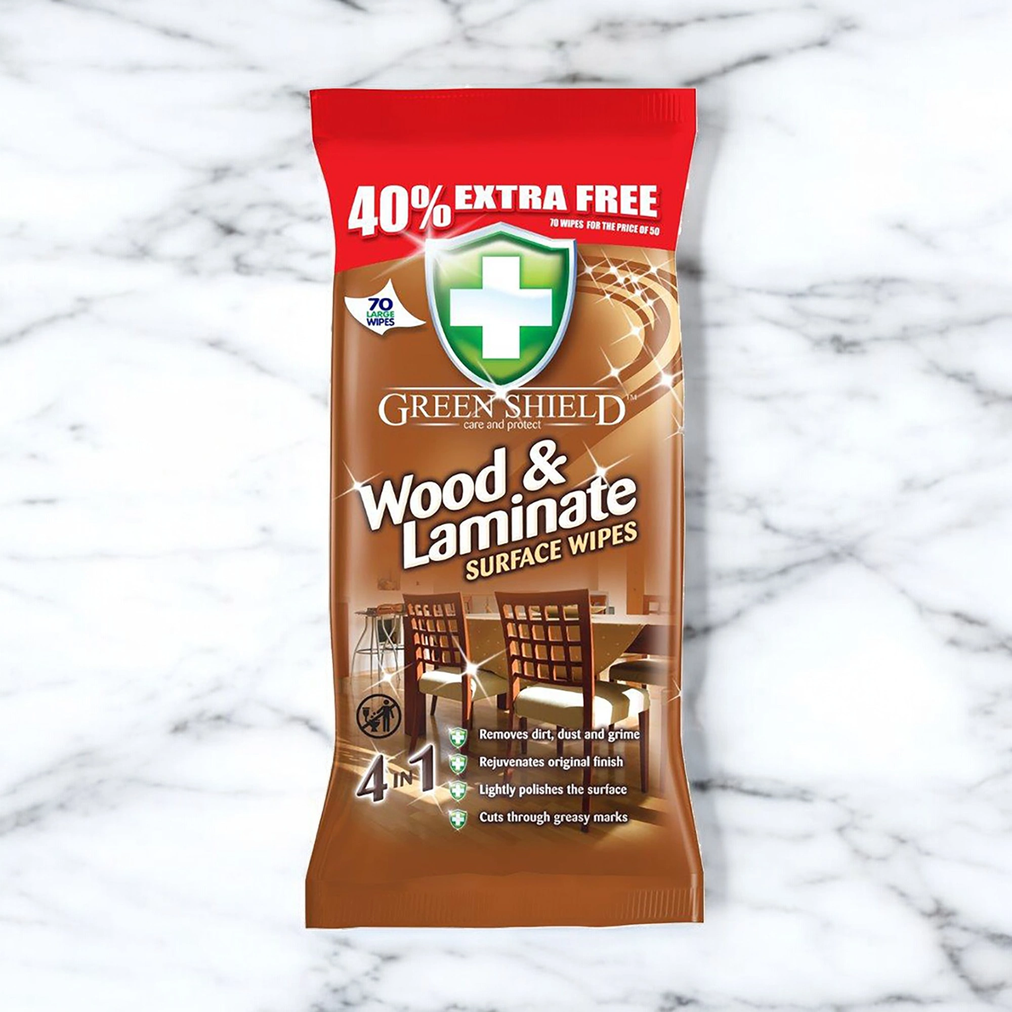 [5 For $15] HOUZE - Greenshield - Cleaning Wipes Collection