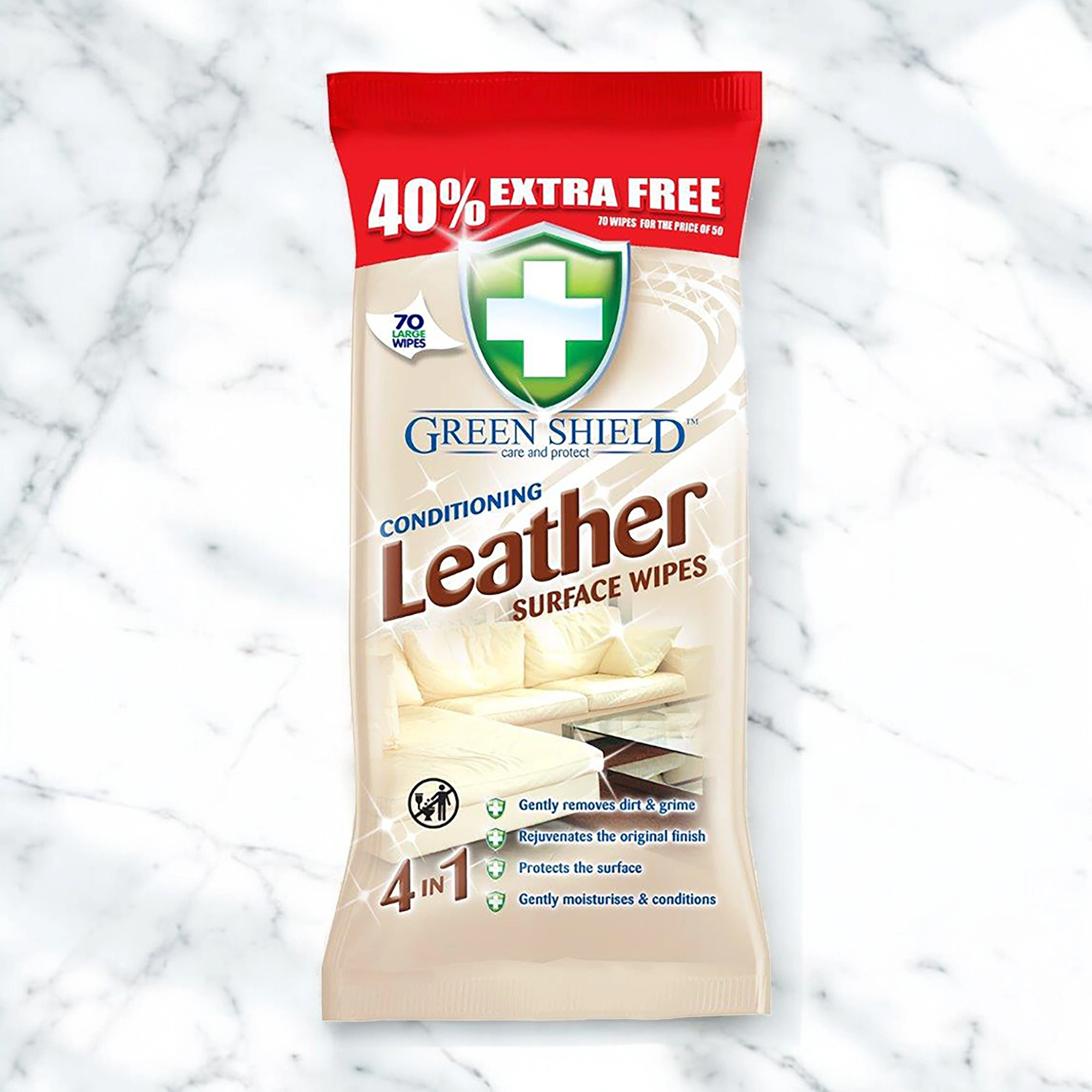 [5 For $15] HOUZE - Greenshield - Cleaning Wipes Collection