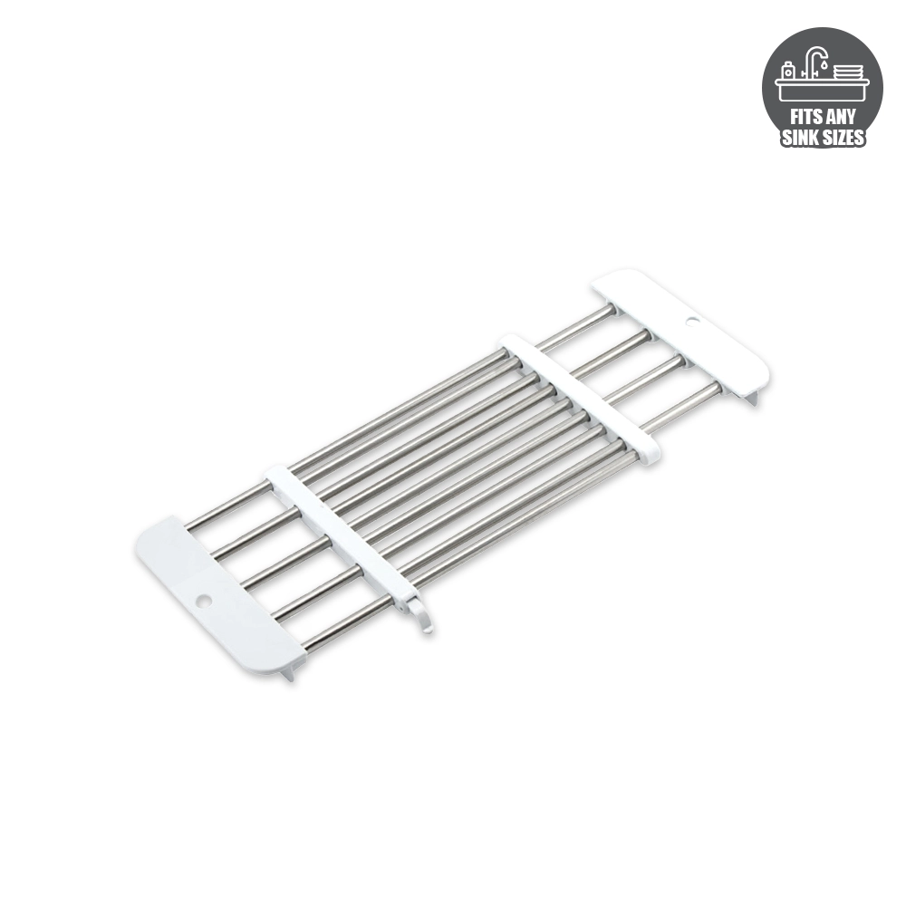 HOUZE - Extendable Stainless Steel Sink Drainer