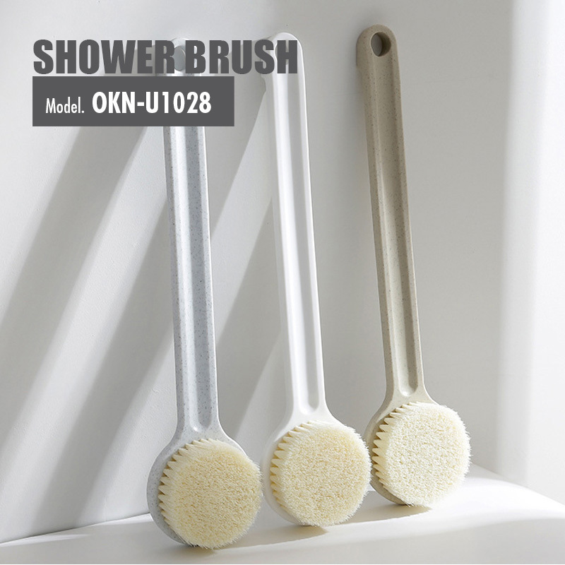 Shower Brush - Length: 37cm (White)