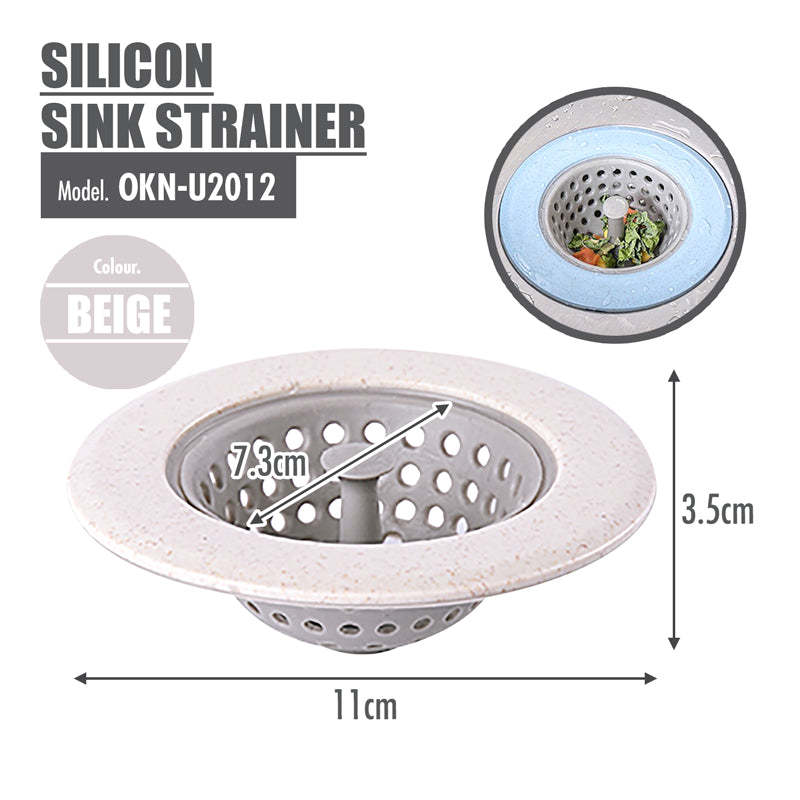 Silicone Sink Strainer (White) - HOUZE - The Homeware Superstore