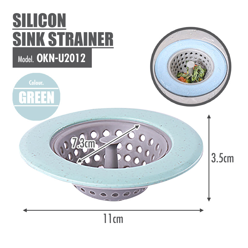 Silicone Sink Strainer (Green) - HOUZE - The Homeware Superstore