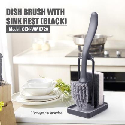 Sponge and Dish Brush Sink Holder Set - HOUZE - The Homeware Superstore