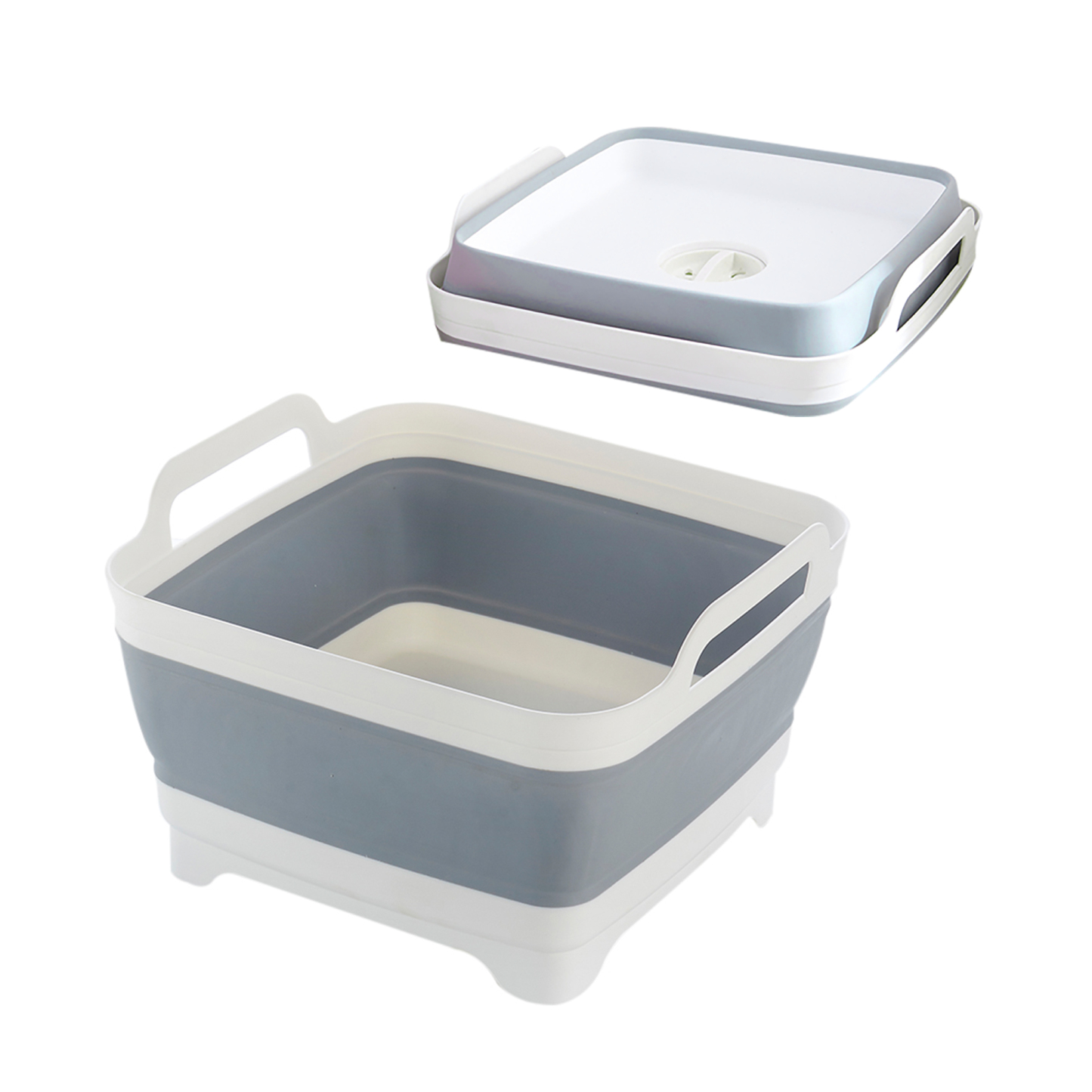 Collapsible Kitchen Basin With Handle