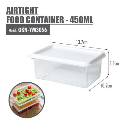 Airtight Food Container - 450ml - HOUZE - The Homeware Superstore