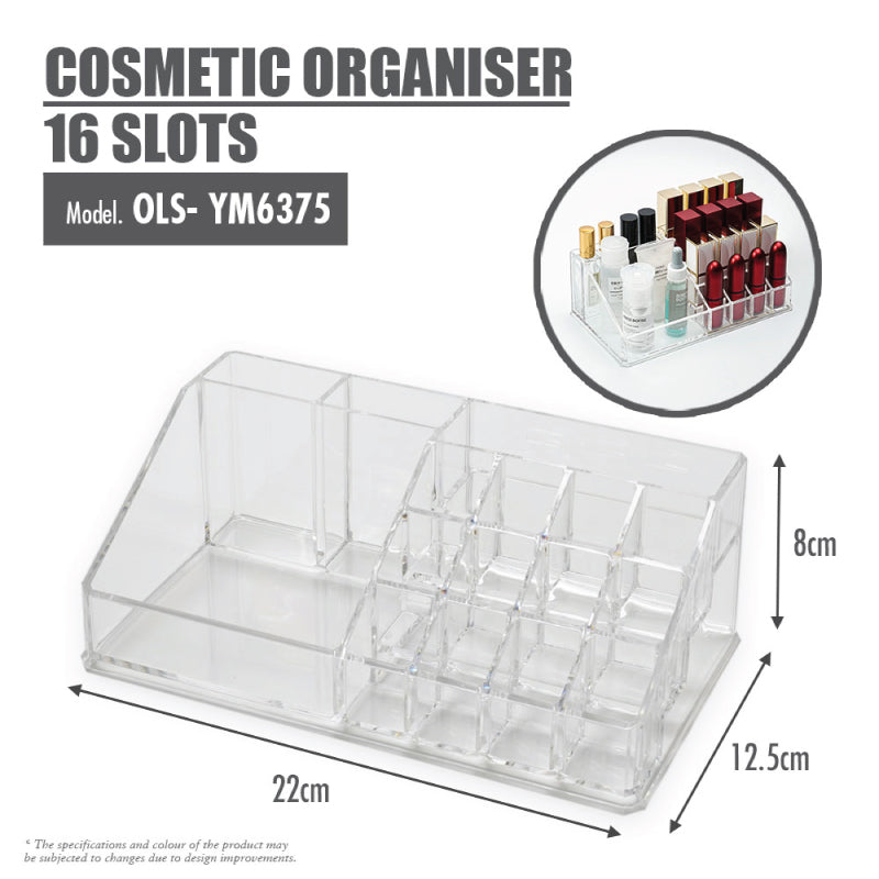 Cosmetic Organiser - 16 Slots