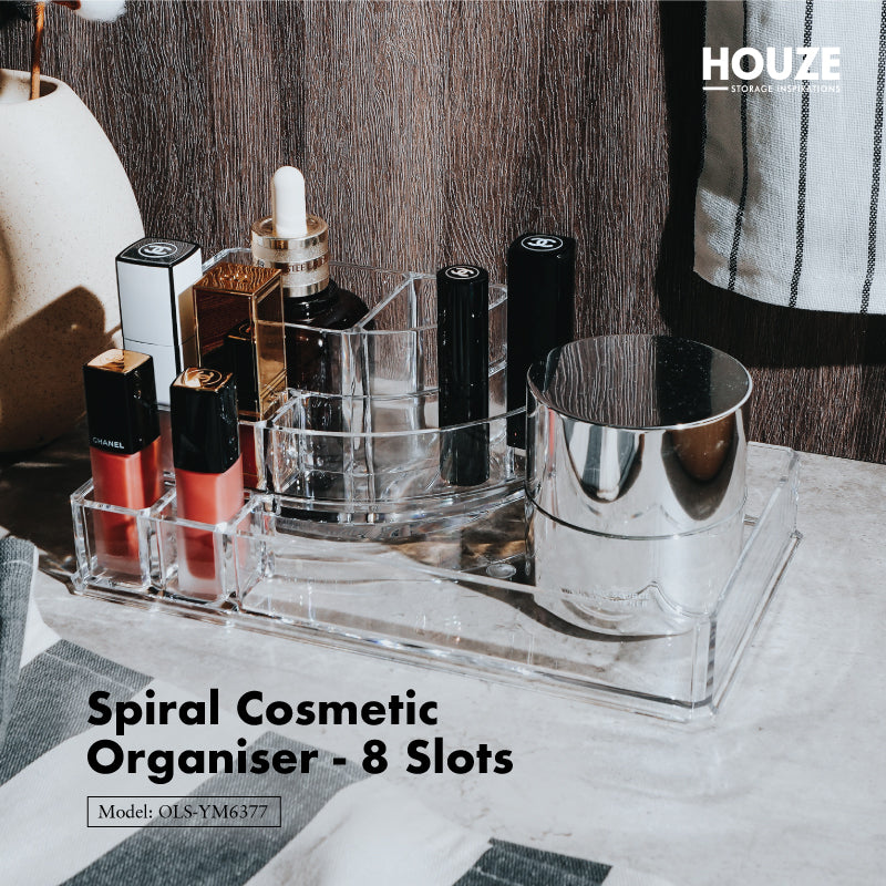 HOUZE - Spiral Cosmetic Organiser - 8 Slots