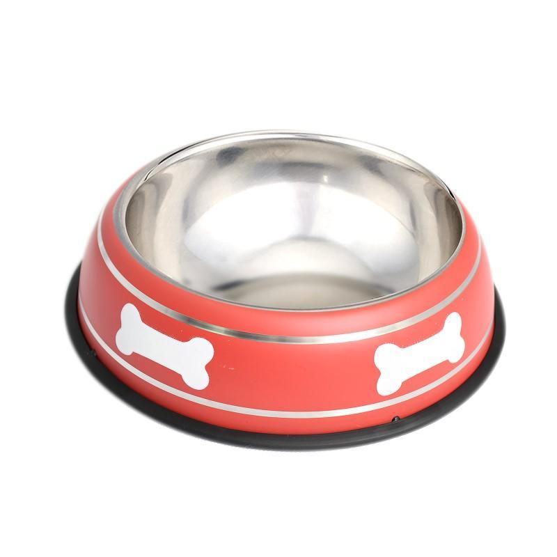 Pet Steel Bowl (22CM) - Red - HOUZE - The Homeware Superstore