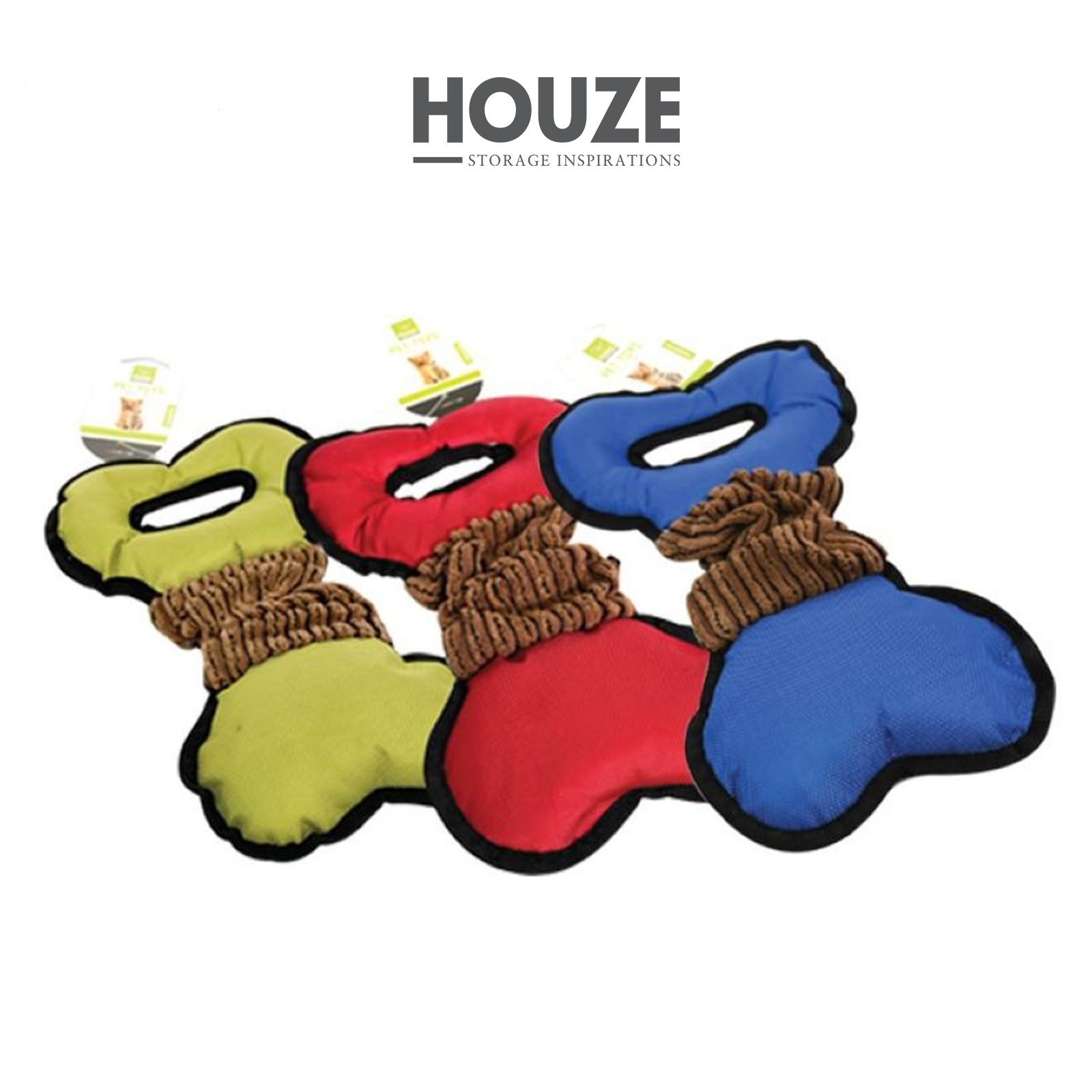 HOUZE - Pet Toy Tug Bone