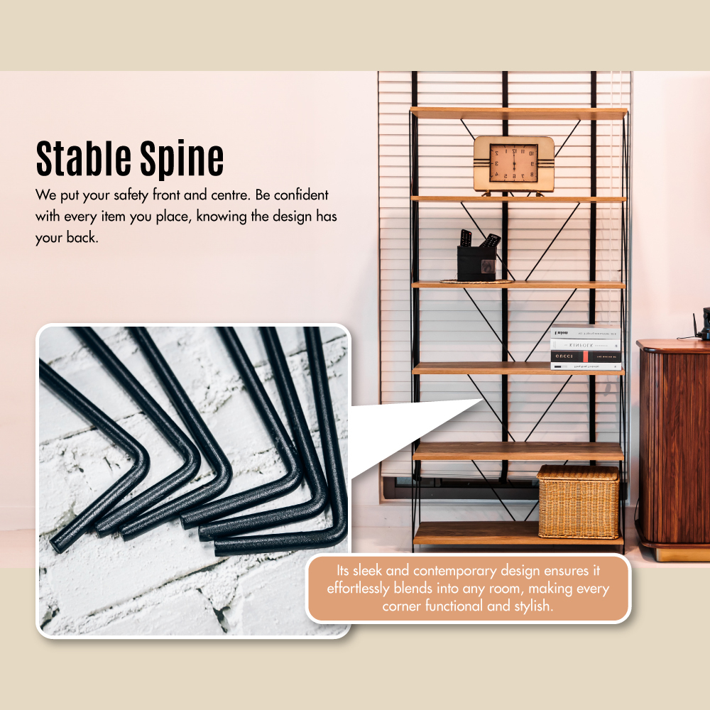 RALF 2|3|4|5|6 Tier Slim Rack