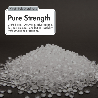 'EDGY' 16L/35L/52L Storage Box (Smoke Grey)