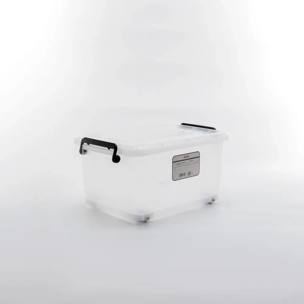 'ESSENTIALS' Series 15L/35L/55L/75L/95L Stackable Storage Box with Wheels