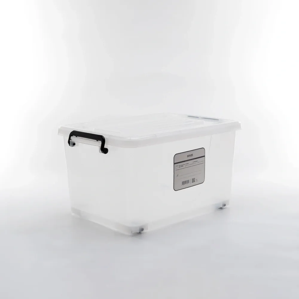 'ESSENTIALS' Series 15L/35L/55L/75L/95L Stackable Storage Box with Wheels