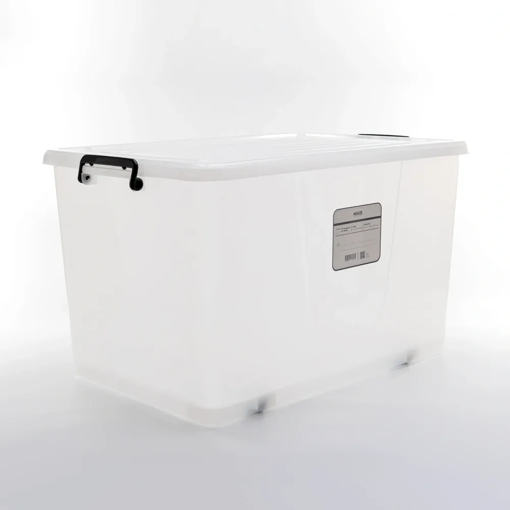 'ESSENTIALS' Series 15L/35L/55L/75L/95L Stackable Storage Box with Wheels
