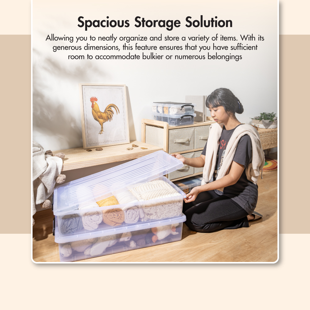 Revolutionise Your Life with HOUZE 35L: Versatile Underbed Revolutionise Your Life with HOUZE 35L: Versatile Underbed
