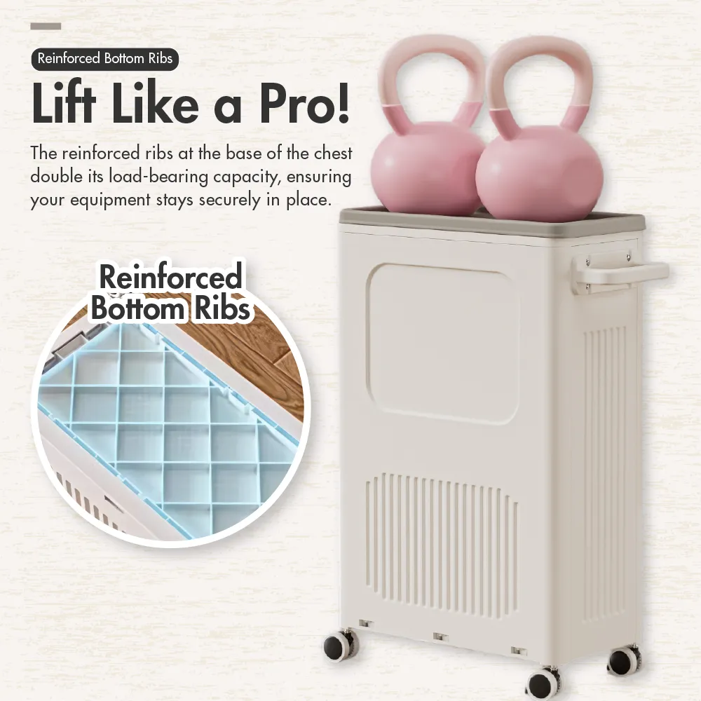 HX - 48L|123L Exercise Equipment Storage Chest Collection