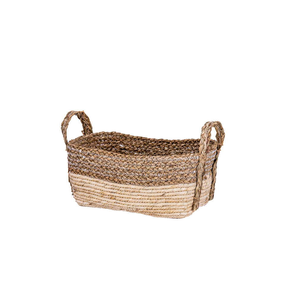 Elevate Your Home Decor with the ecoHOUZE Corn Husk Basket | Shop Now!