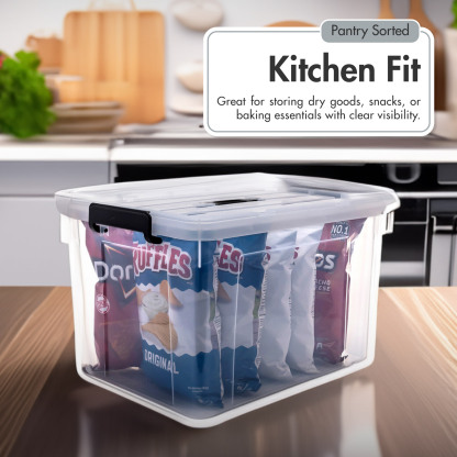 HOUZE - "HANDY' Handheld 20L|33L|47L|63L Storage Box: Your Storage Companion