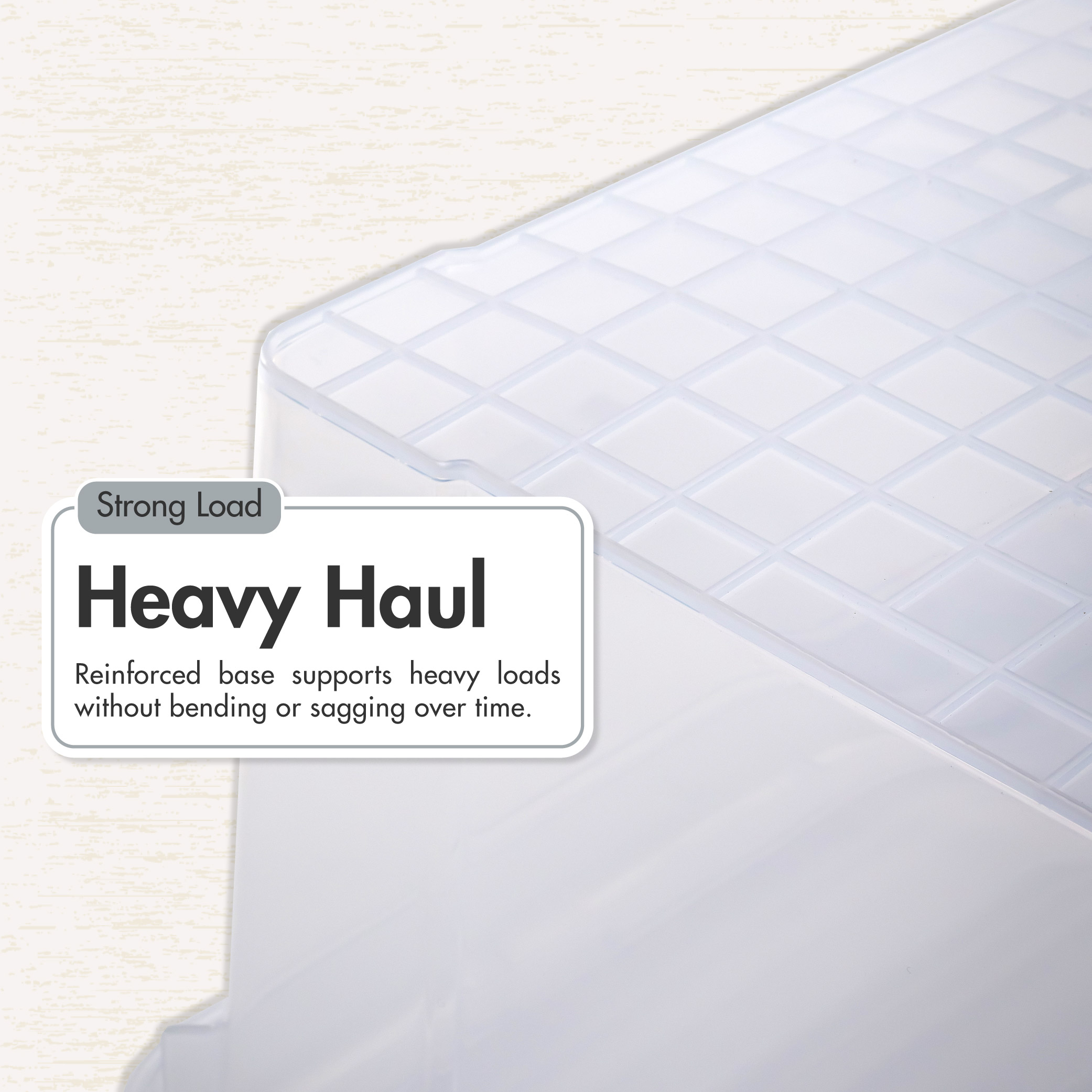 HOUZE - "HANDY' Handheld 20L|33L|47L|63L Storage Box: Your Storage Companion