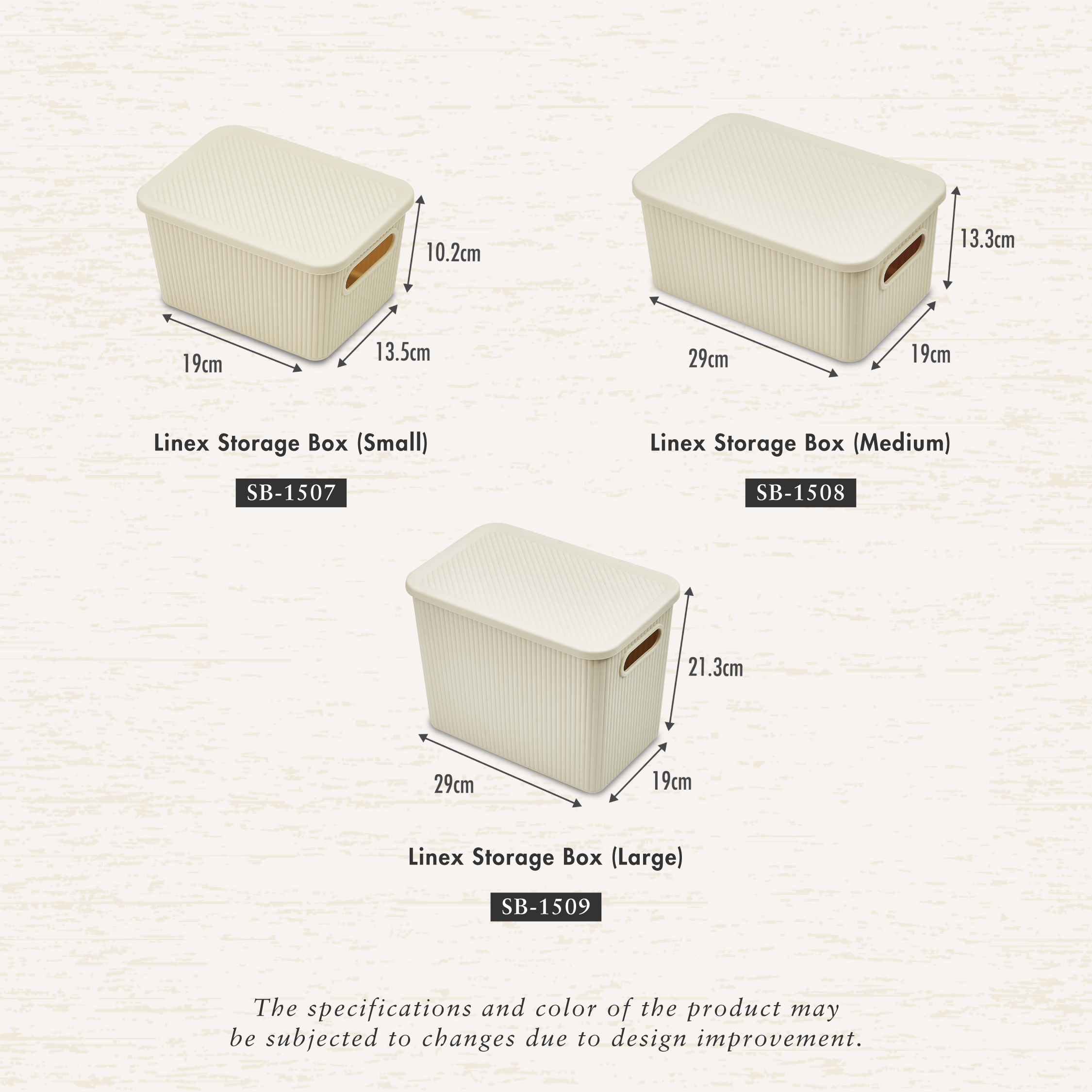 'Linex' Storage Box Collection
