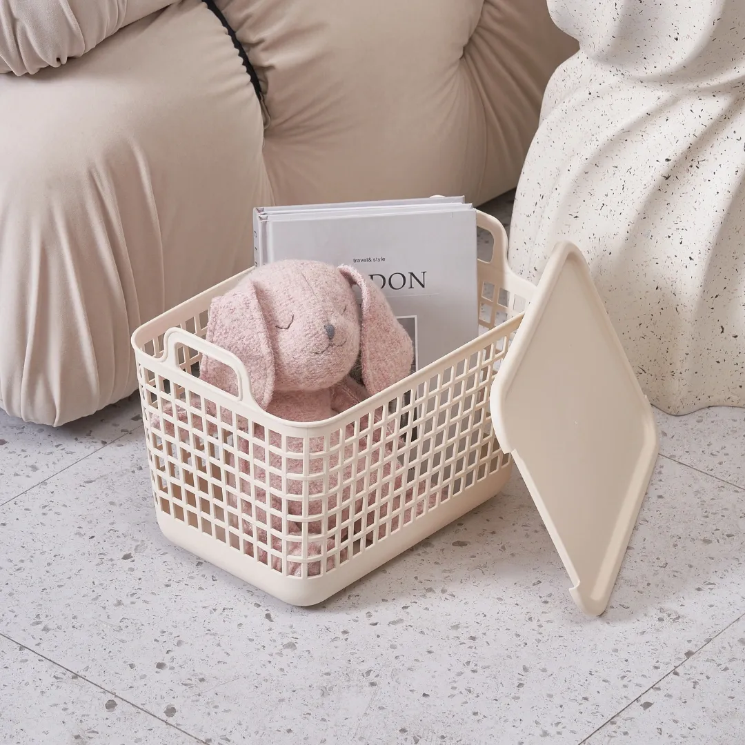 HOUZE - 'Weavv' Storage Basket w Lid Collection