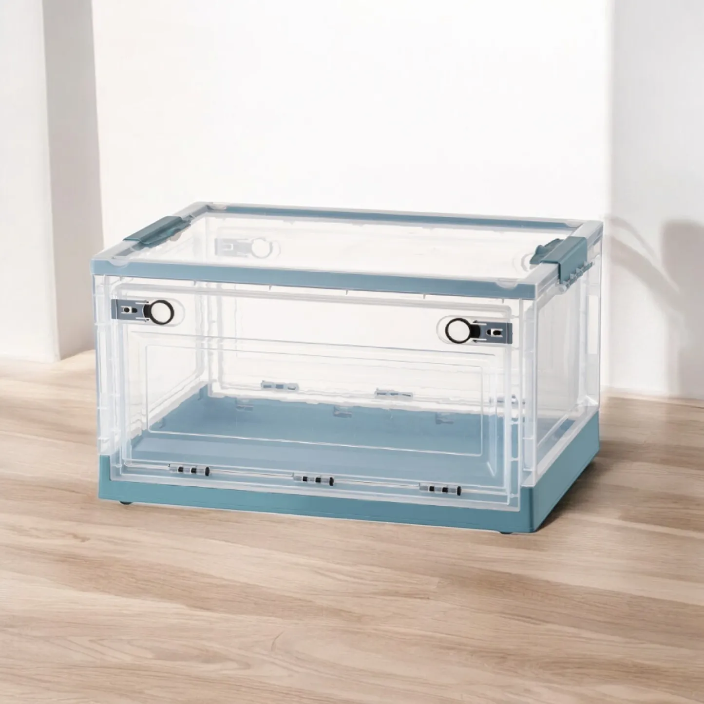HOUZE - 'FLERO' Collapsible 30L|42L|55L|90L|120L Storage Box with Wheels