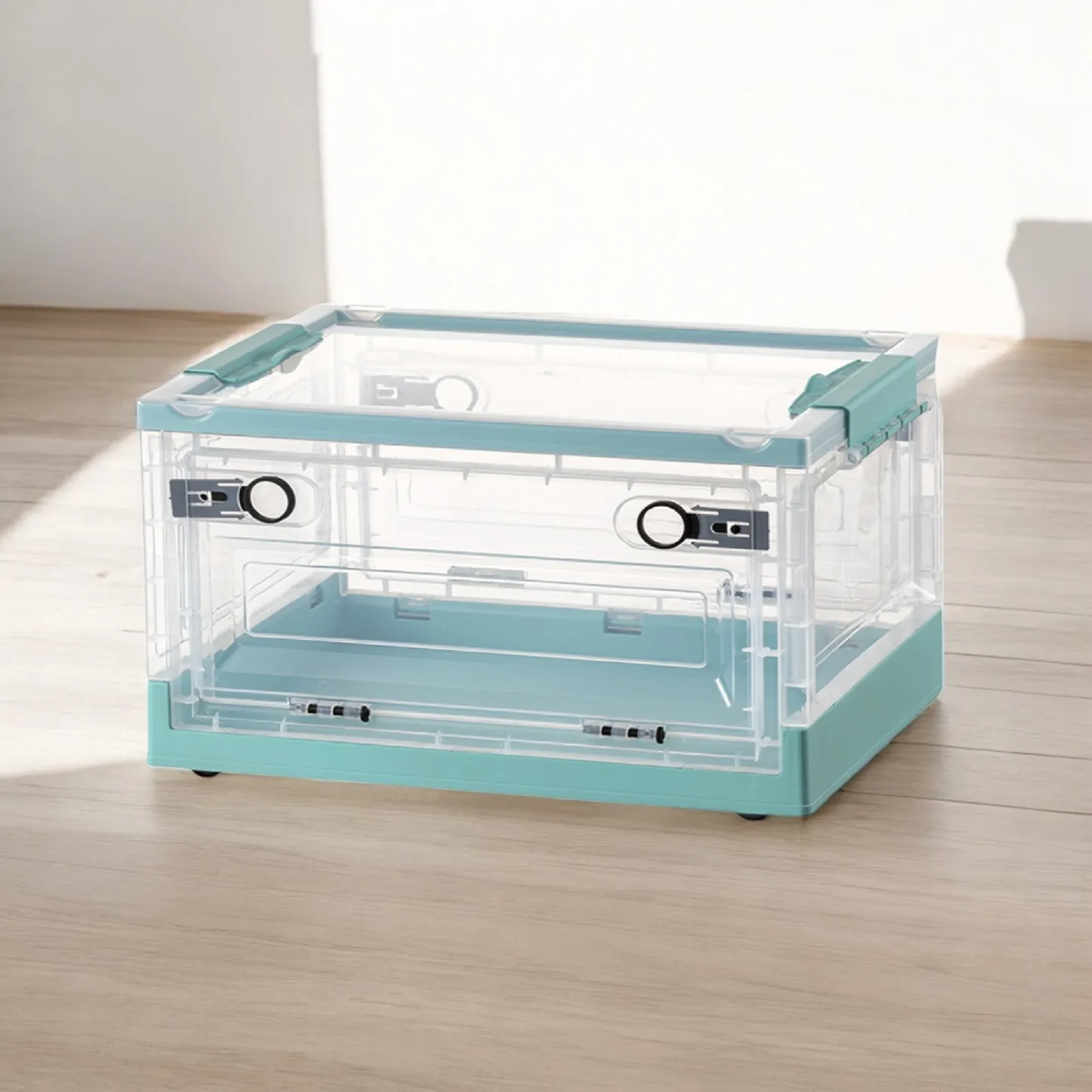HOUZE - 'FLERO' Collapsible 30L|42L|55L|90L|120L Storage Box with Wheels