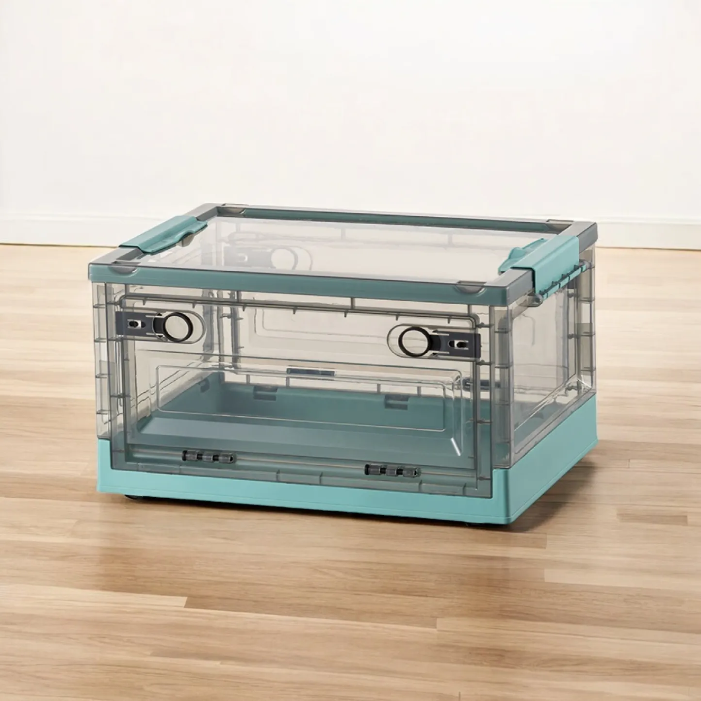 HOUZE - 'FLERO' Collapsible 30L|42L|55L|90L|120L Storage Box with Wheels