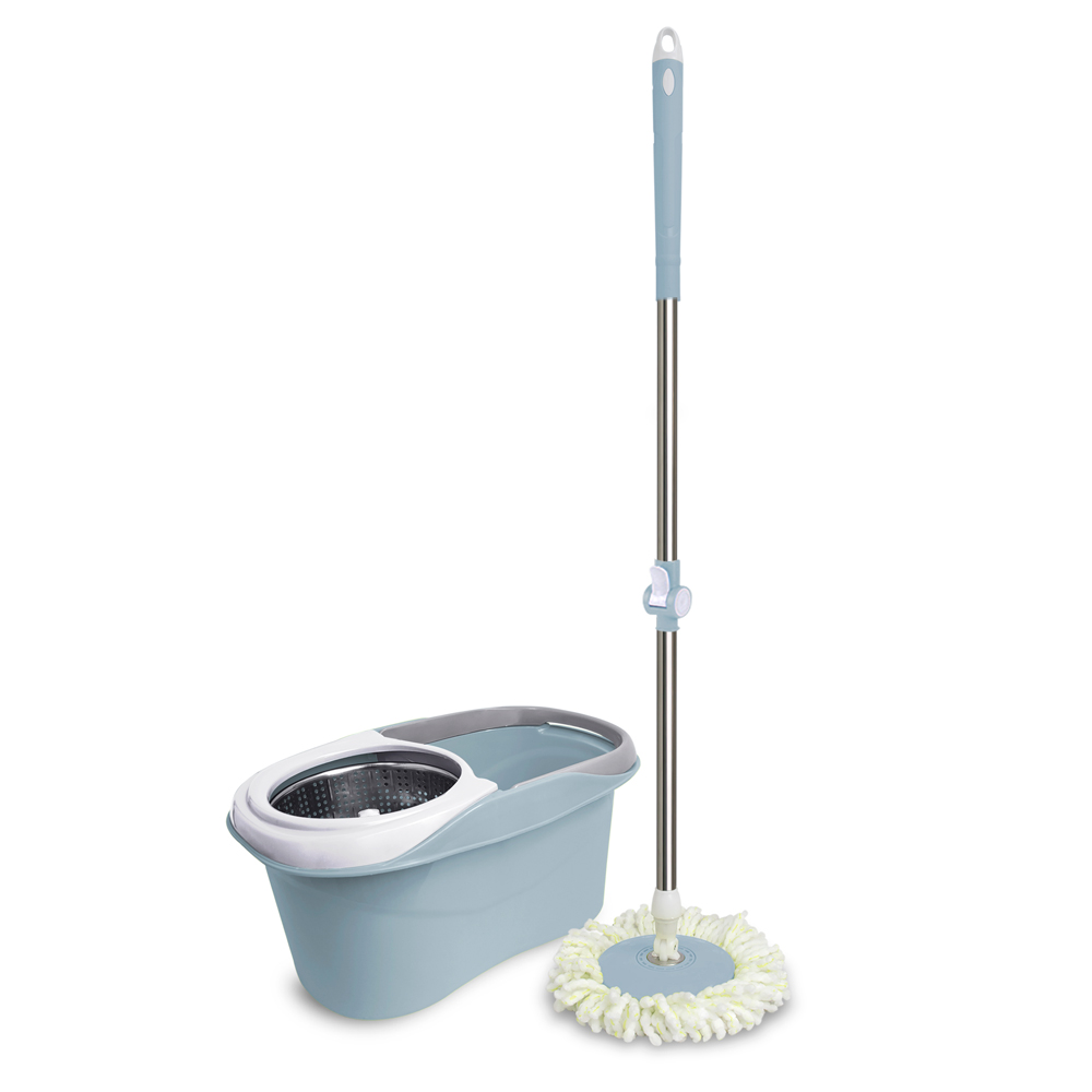 Tornado Spinning Mop (Available in 2 Colors) - Kitchen | 2-in-1 Set | Microfiber | Spin | Bathroom | Cleaning