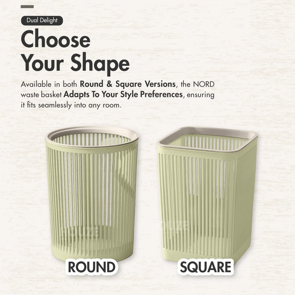 Nord - Open Top Waste Basket (Round | Square)