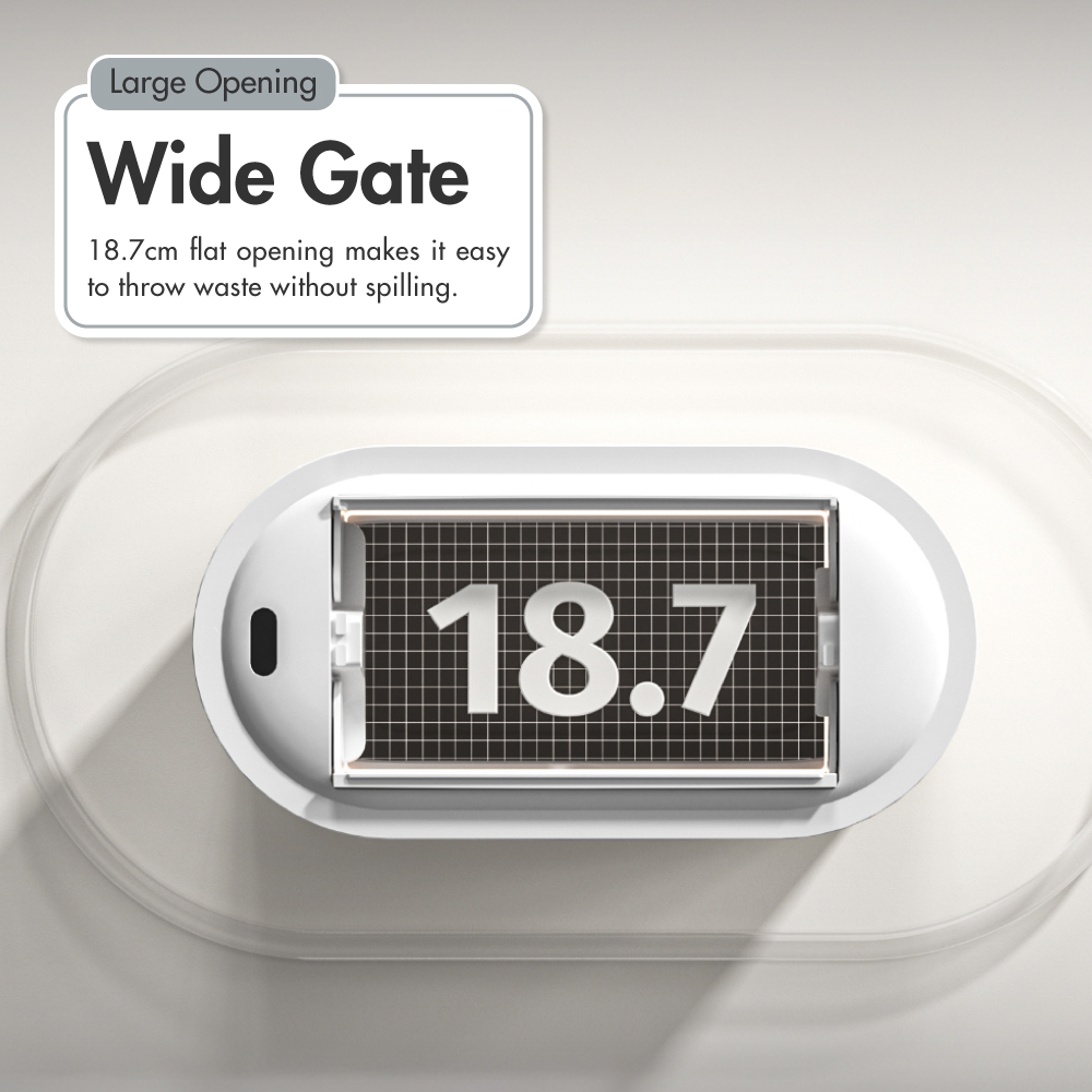 [HOUZE] 'Node' 9L Smart Sensor with Automatic Bagging Bin | 