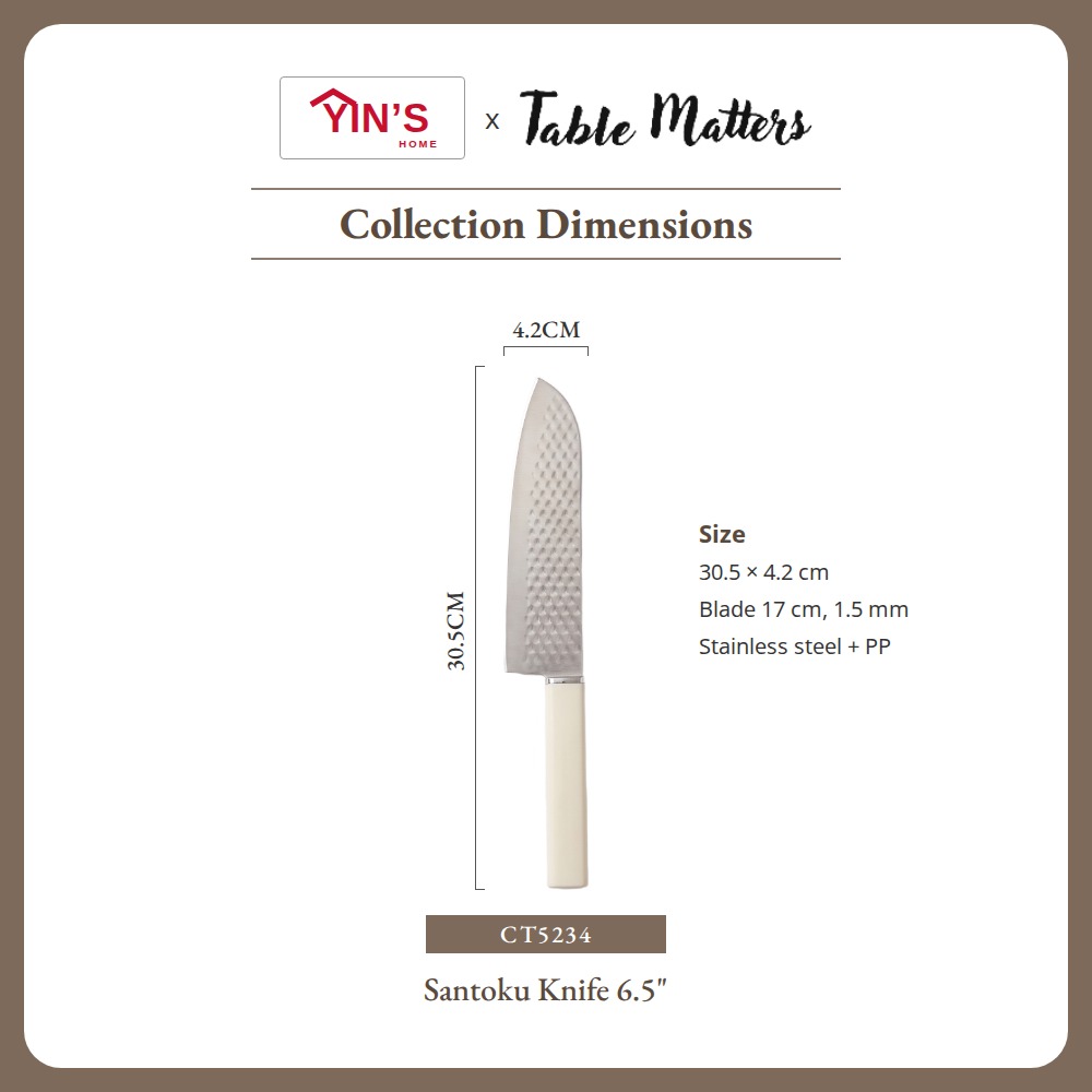 [Table Matters] Yin’s 4-Piece Kitchen Knife Set with Scissors | Cooking & Food Prep Set