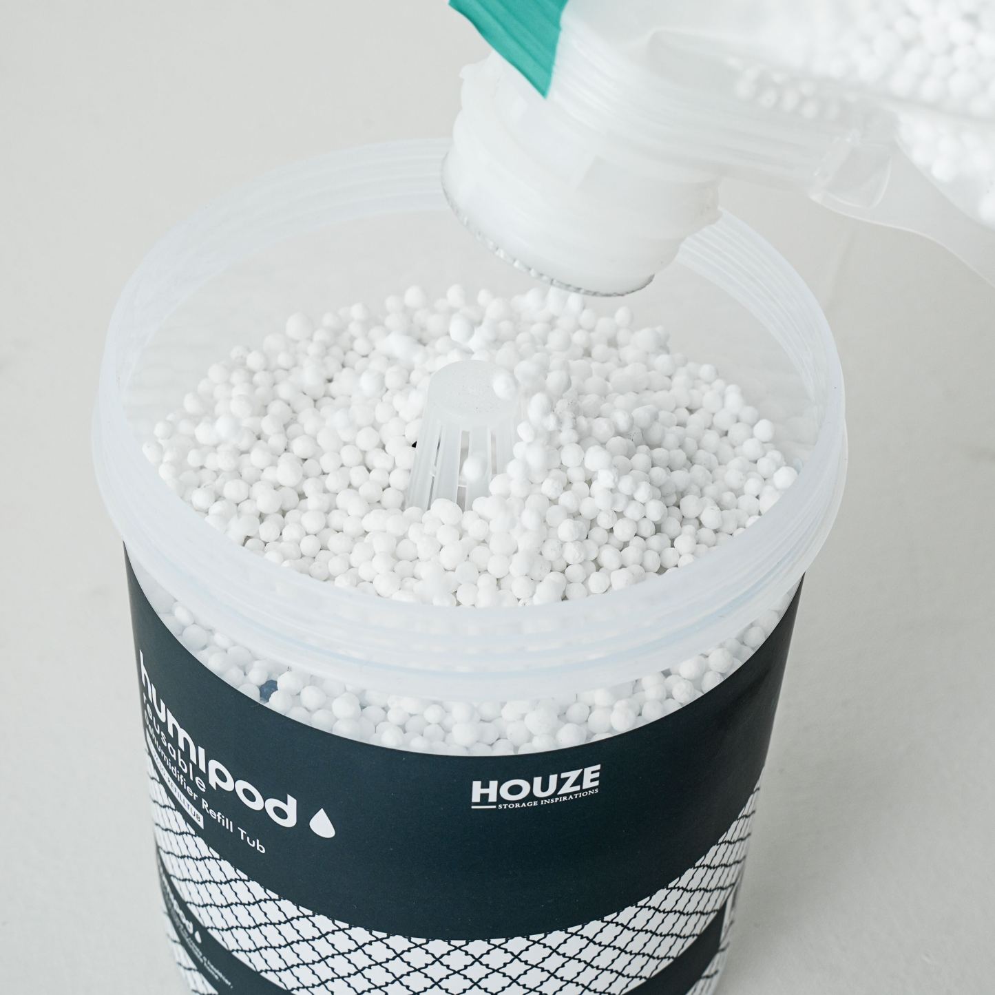 HOUZE - Humipod - Reusable 1000ml Dehumidifier Refill Tub - Pack of 4