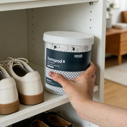 HOUZE - Humipod - Reusable 1000ml Dehumidifier Refill Tub - Pack of 4