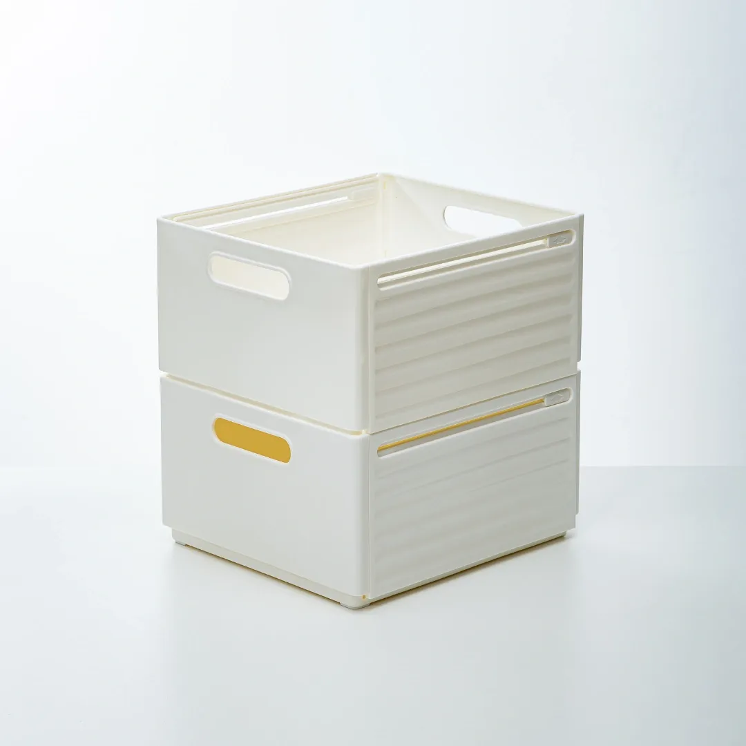 HOUZE - 'HUTCH' Retract & Fold Storage Box - Small | Medium | Large - Storage | Space Saver | Organizer