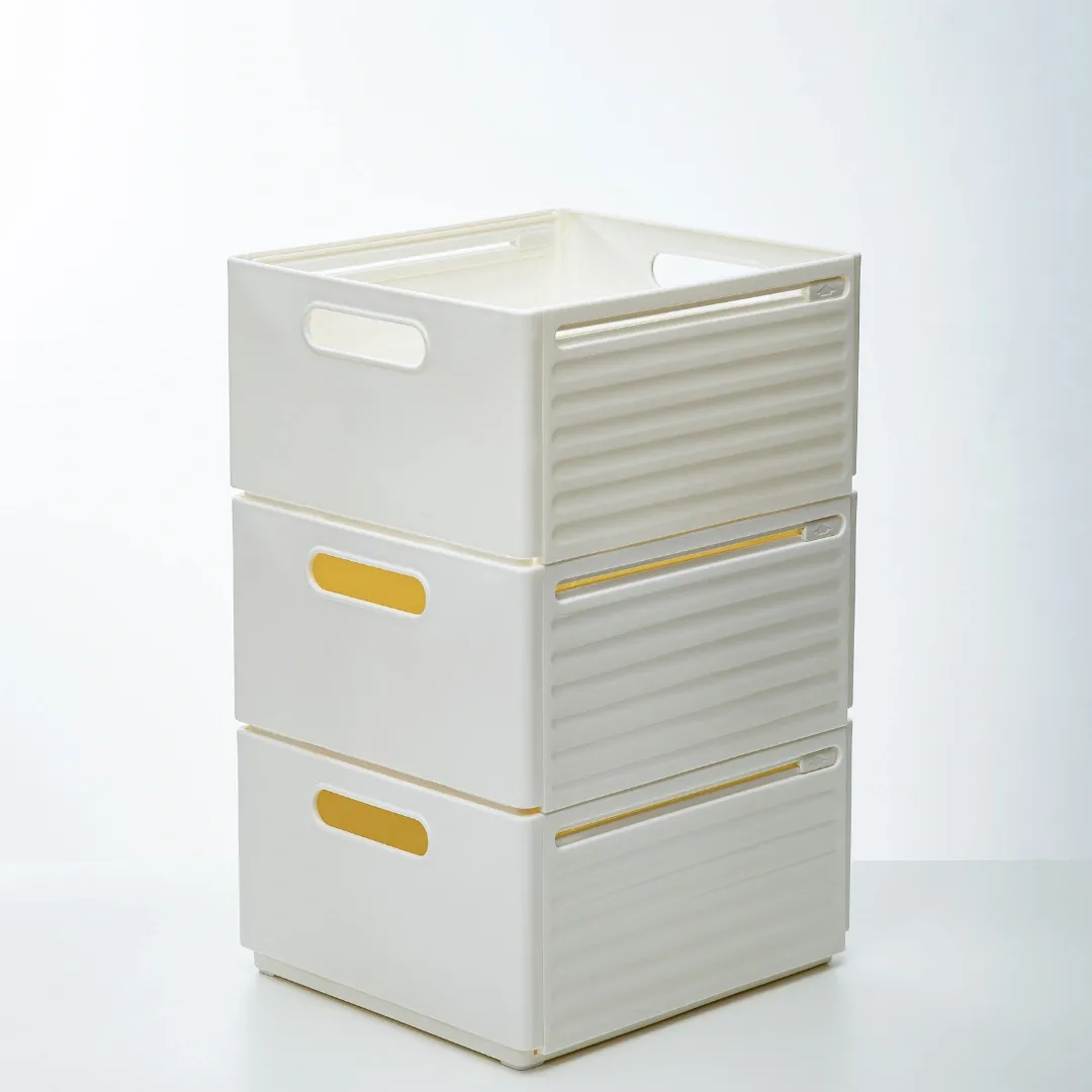 HOUZE - 'HUTCH' Retract & Fold Storage Box - Small | Medium | Large - Storage | Space Saver | Organizer