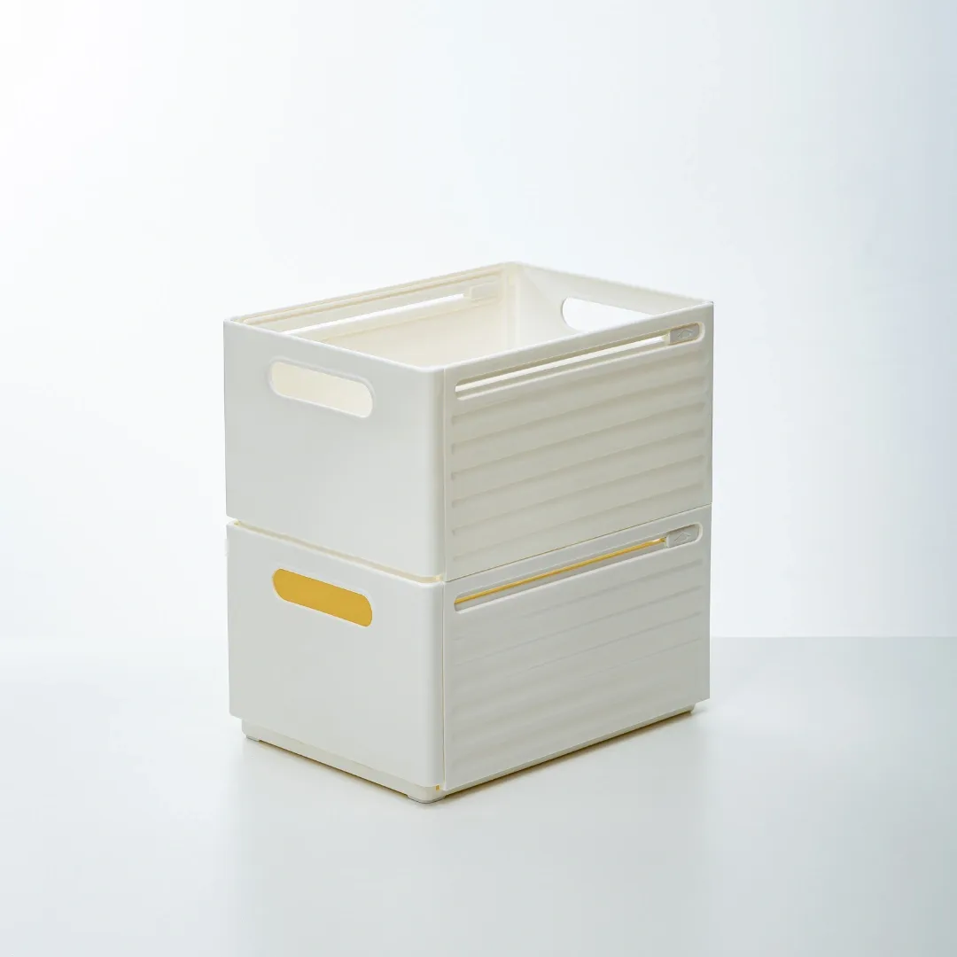 HOUZE - 'HUTCH' Retract & Fold Storage Box - Small | Medium | Large - Storage | Space Saver | Organizer