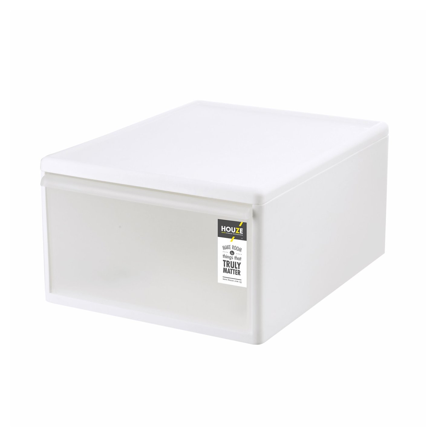 HOUZE Krusty Rectangle Single Tier (Dim: 34x46x21cm) - HOUZE - The Homeware Superstore