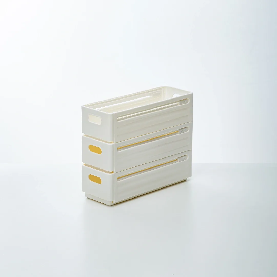 HOUZE - 'HUTCH' Retract & Fold Storage Box - Small | Medium | Large - Storage | Space Saver | Organizer