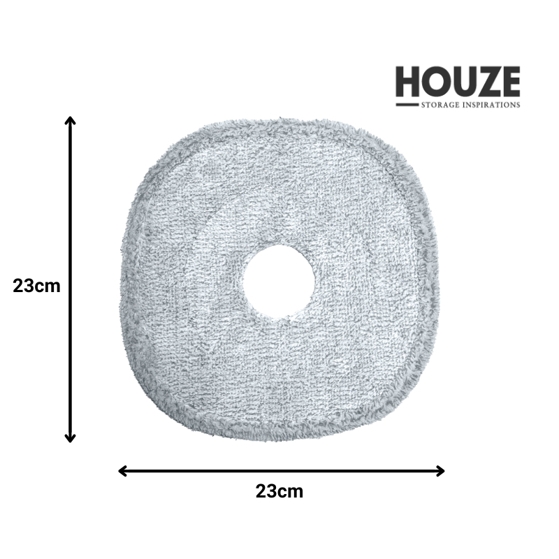 The Clean Water Square Spin Mop Pad Refill