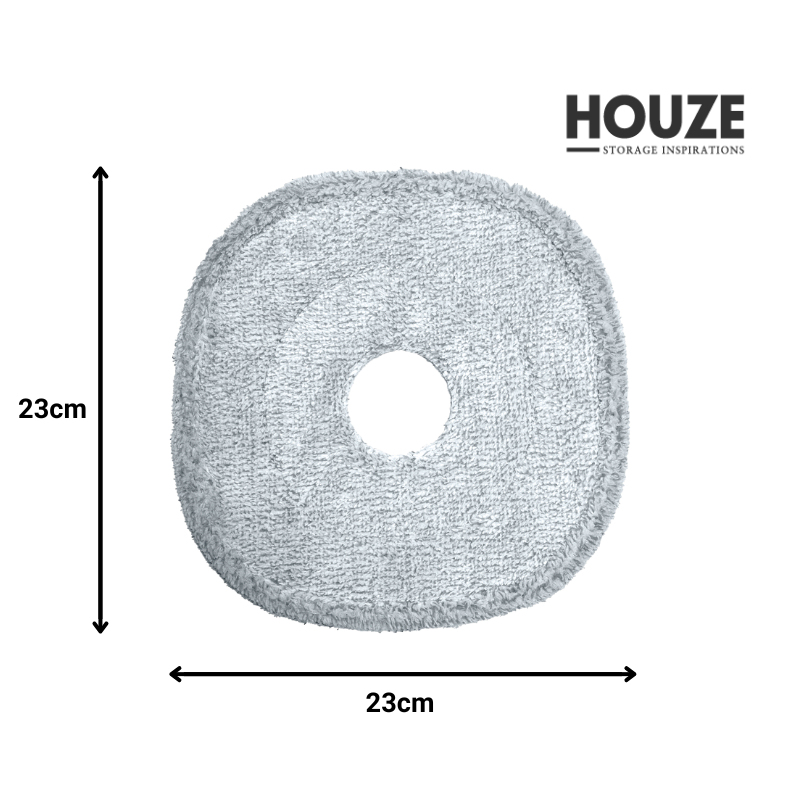 The Clean Water Square Spin Mop Pad Refill