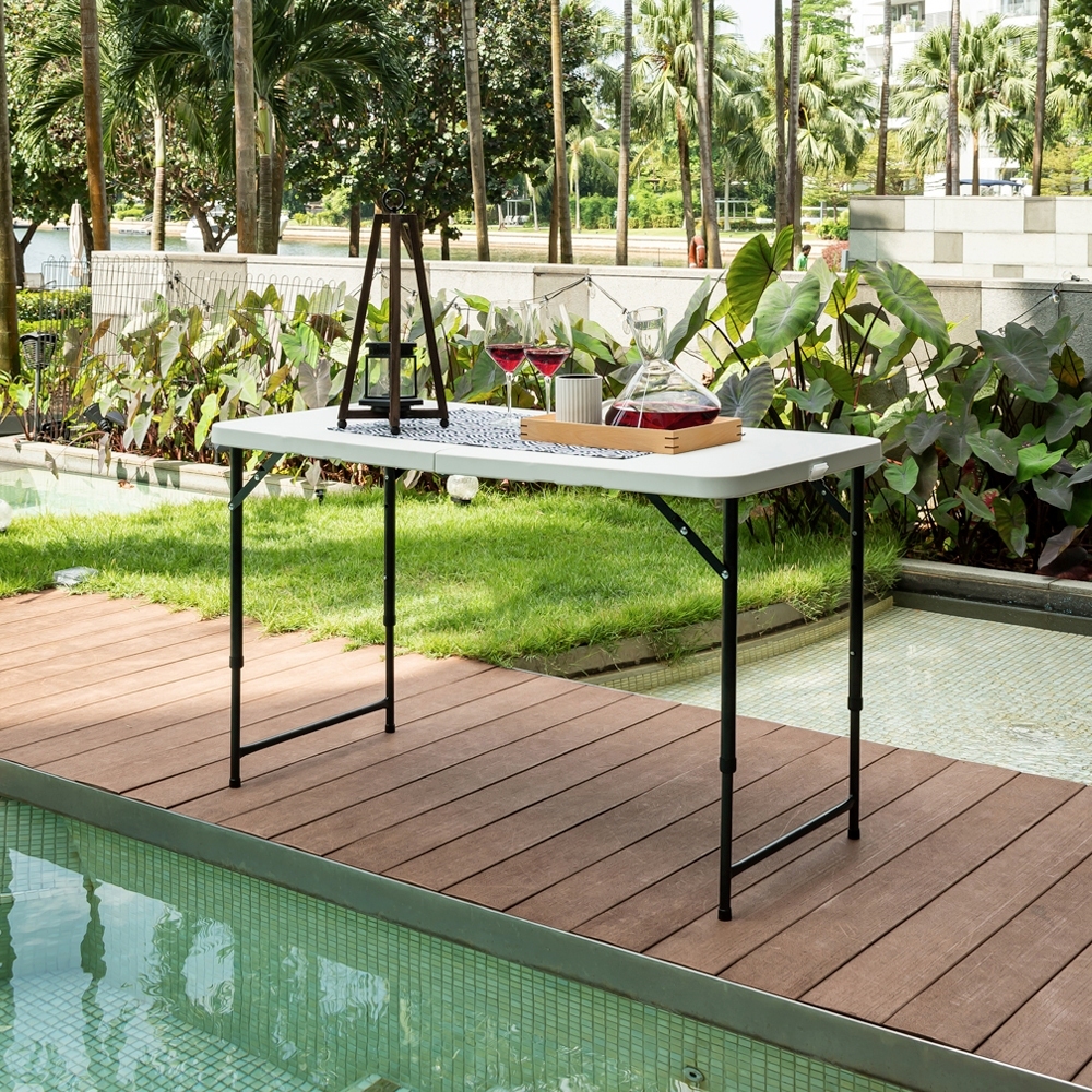 HOUZE Bundle - 5PCS HDPE Folding Table & Stool Set SGD71 (Worth SGD200)