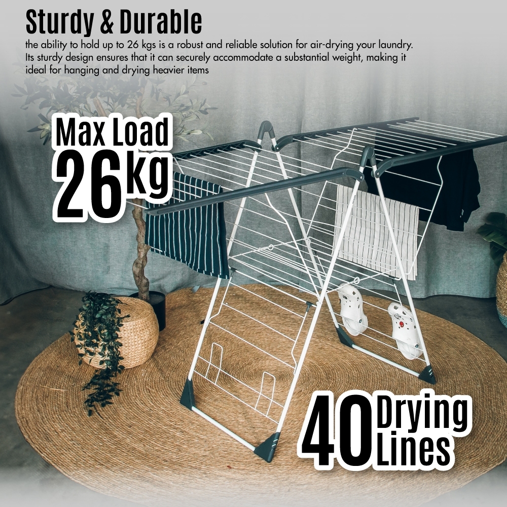 Shopee x HOUZE 3PCS Premium Laundry Rack Brand Box SGD71 (Worth SGD200)-3 PCS
