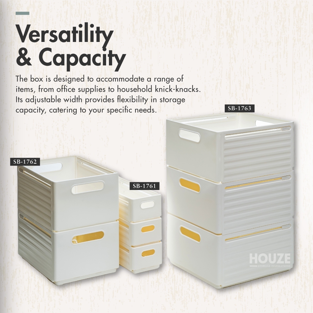 HOUZE Bundle - 9PCS Storage Drawer Set SGD41 (Worth SGD150)