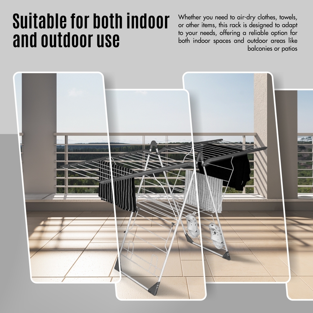 Shopee x HOUZE 3PCS Premium Laundry Rack Brand Box SGD71 (Worth SGD200)-3 PCS