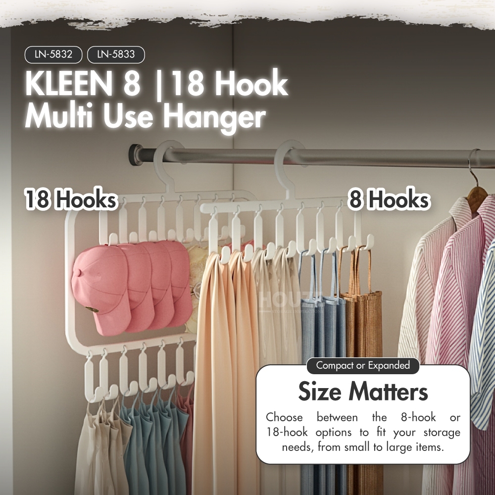 HOUZE Bundle - 13PCS Laundry Essentials Set SGD21 (Worth SGD100)