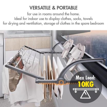 HOUZE - Extendable and Adjustable Wall Hanging Radiator Airer Large - HOUZE - The Homeware Superstore