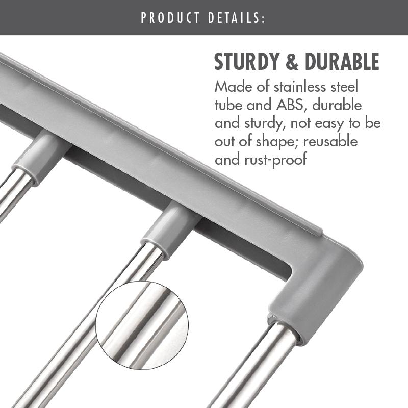 HOUZE - Extendable and Adjustable Wall Hanging Radiator Airer Large - HOUZE - The Homeware Superstore