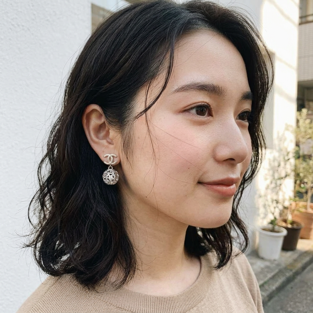 【シャネル】ピアス 26-0313-13